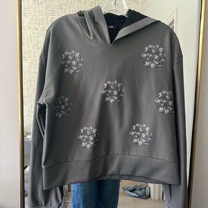 cor flower hoodie